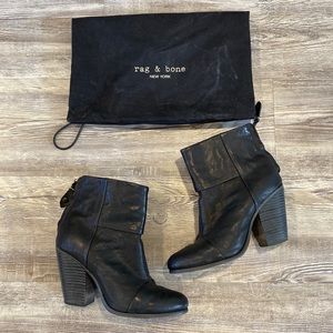 Rag & Bone Newbury boots in Black